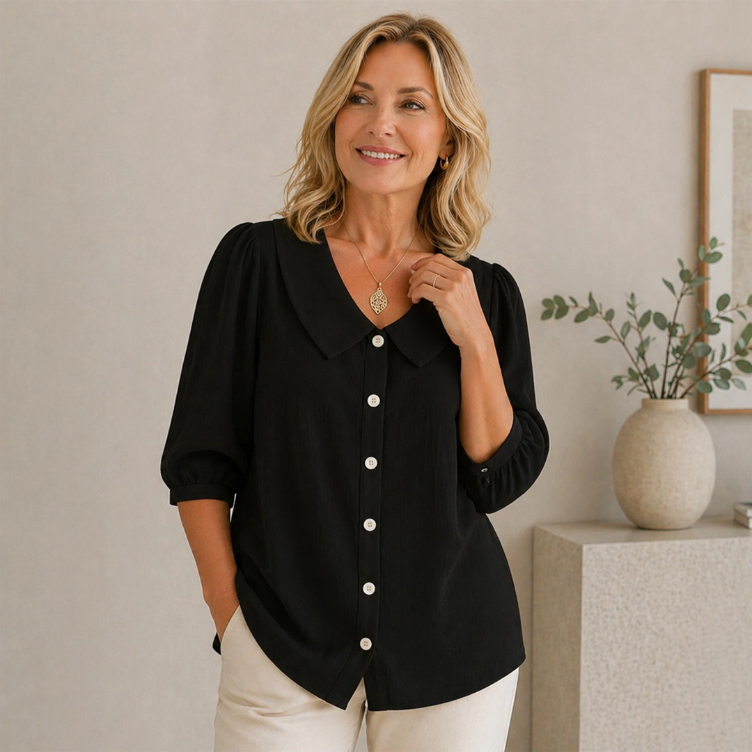 Margot Puffärmel-Bluse