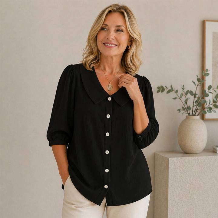 Margot Puffärmel-Bluse