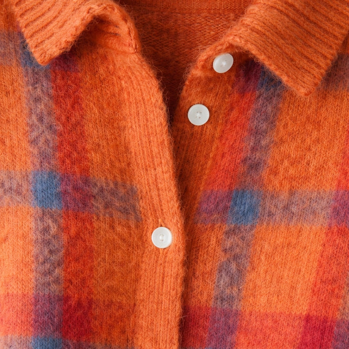 Premium Karo-Pullover Frieda