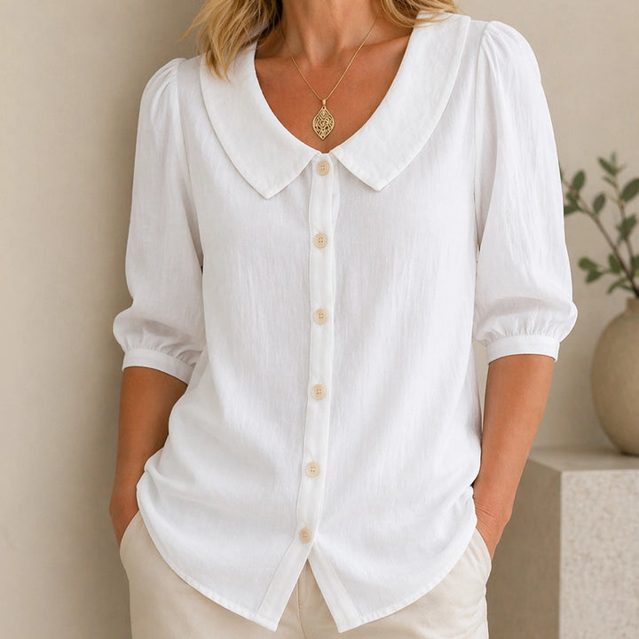 Margot Puffärmel-Bluse