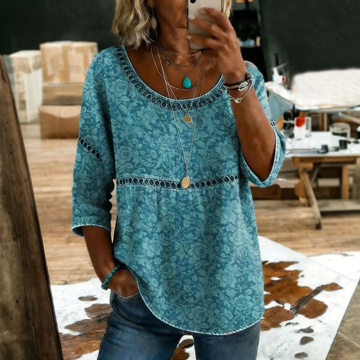 Vintage Freizeitbluse