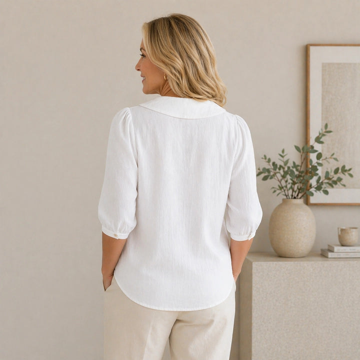 Margot Puffärmel-Bluse