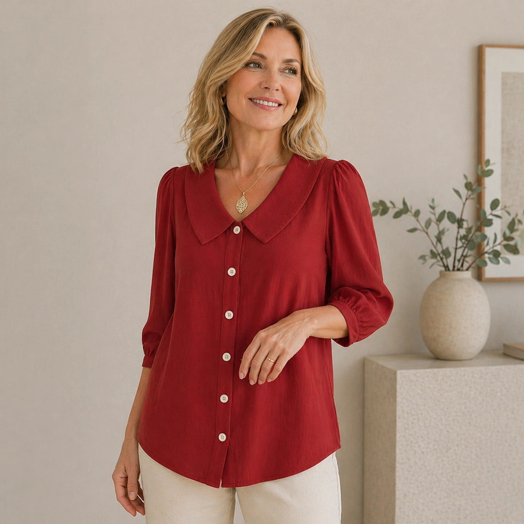 Margot Puffärmel-Bluse