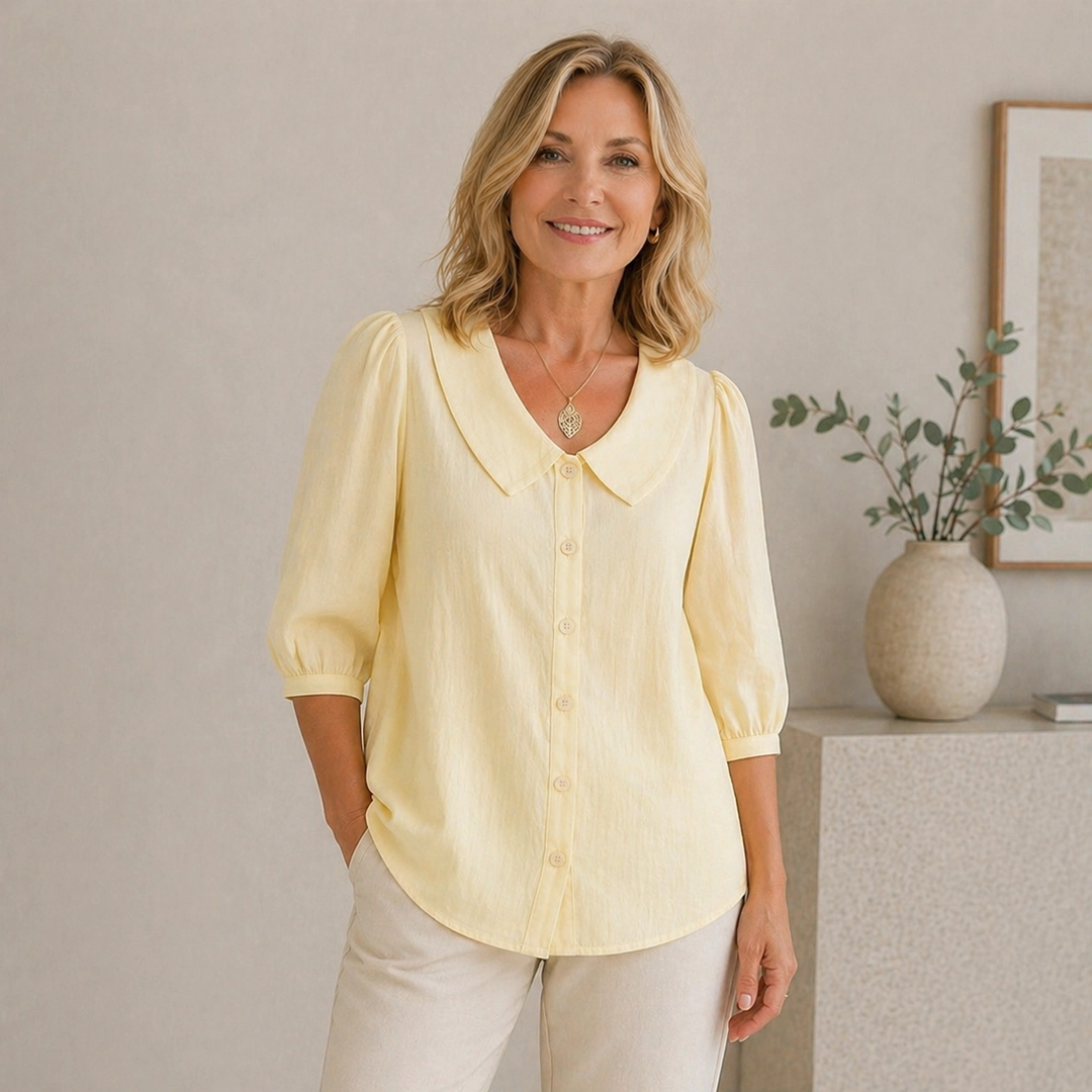 Margot Puffärmel-Bluse