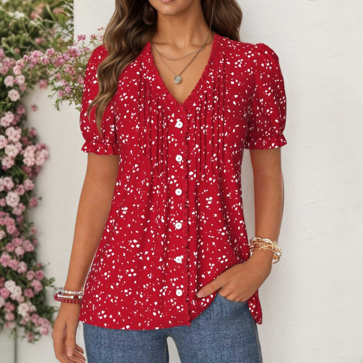 Vintage Freizeitbluse