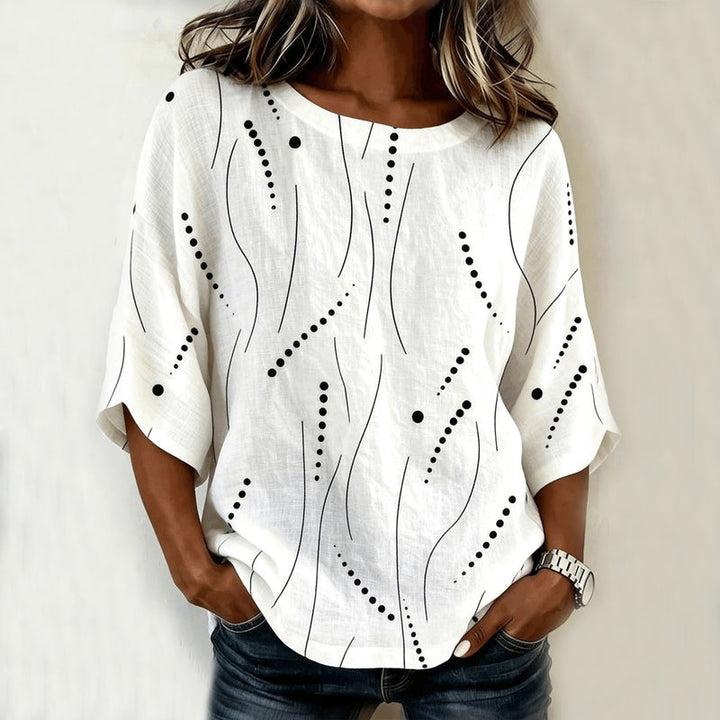 Vintage Lässiges Bluse