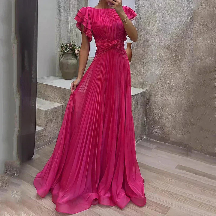 Elegantes Plissée-Abendkleid für Damen