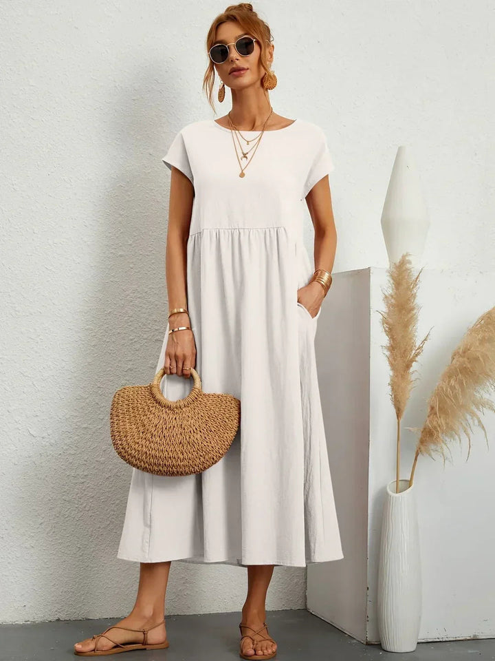 Elegantes Alltagskleid mit zeitlosem Design für Damen