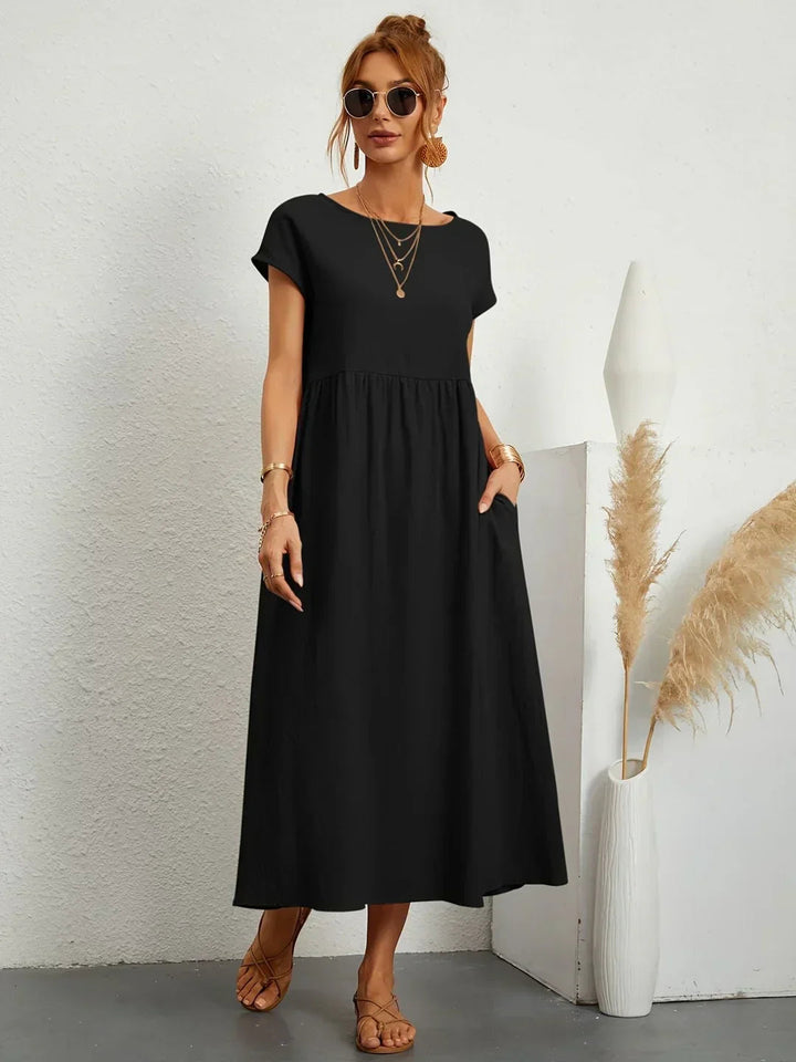 Elegantes Alltagskleid mit zeitlosem Design für Damen