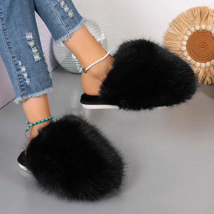 Fluffy Royale Hausschuhe