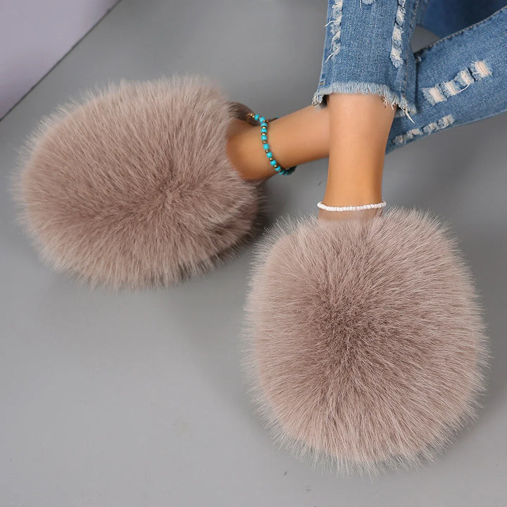 Fluffy Royale Hausschuhe