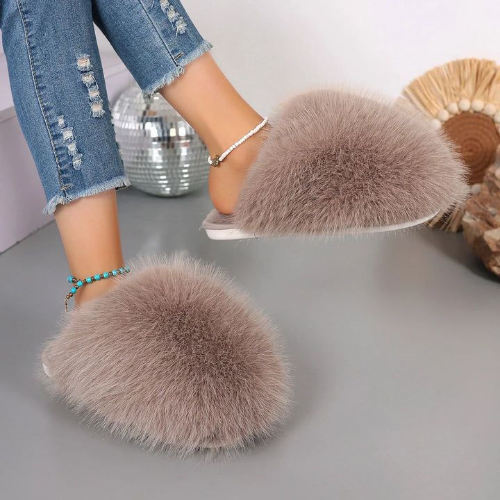 Fluffy Royale Hausschuhe