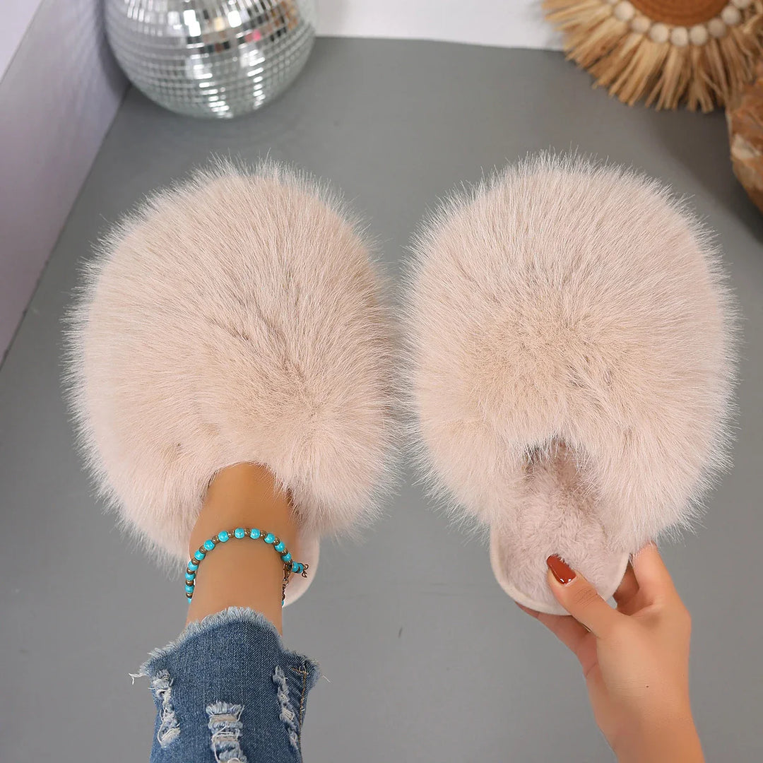 Fluffy Royale Hausschuhe