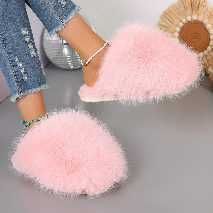 Fluffy Royale Hausschuhe