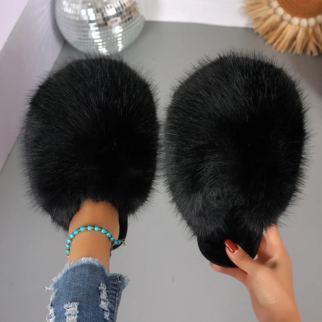 Fluffy Royale Hausschuhe