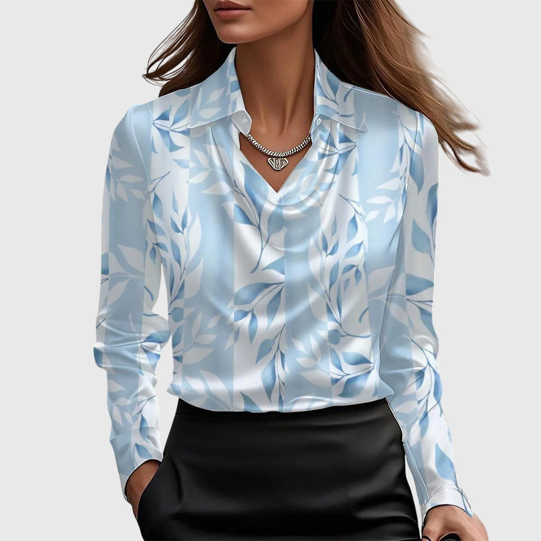 Nora™ – Elegante Satinbluse