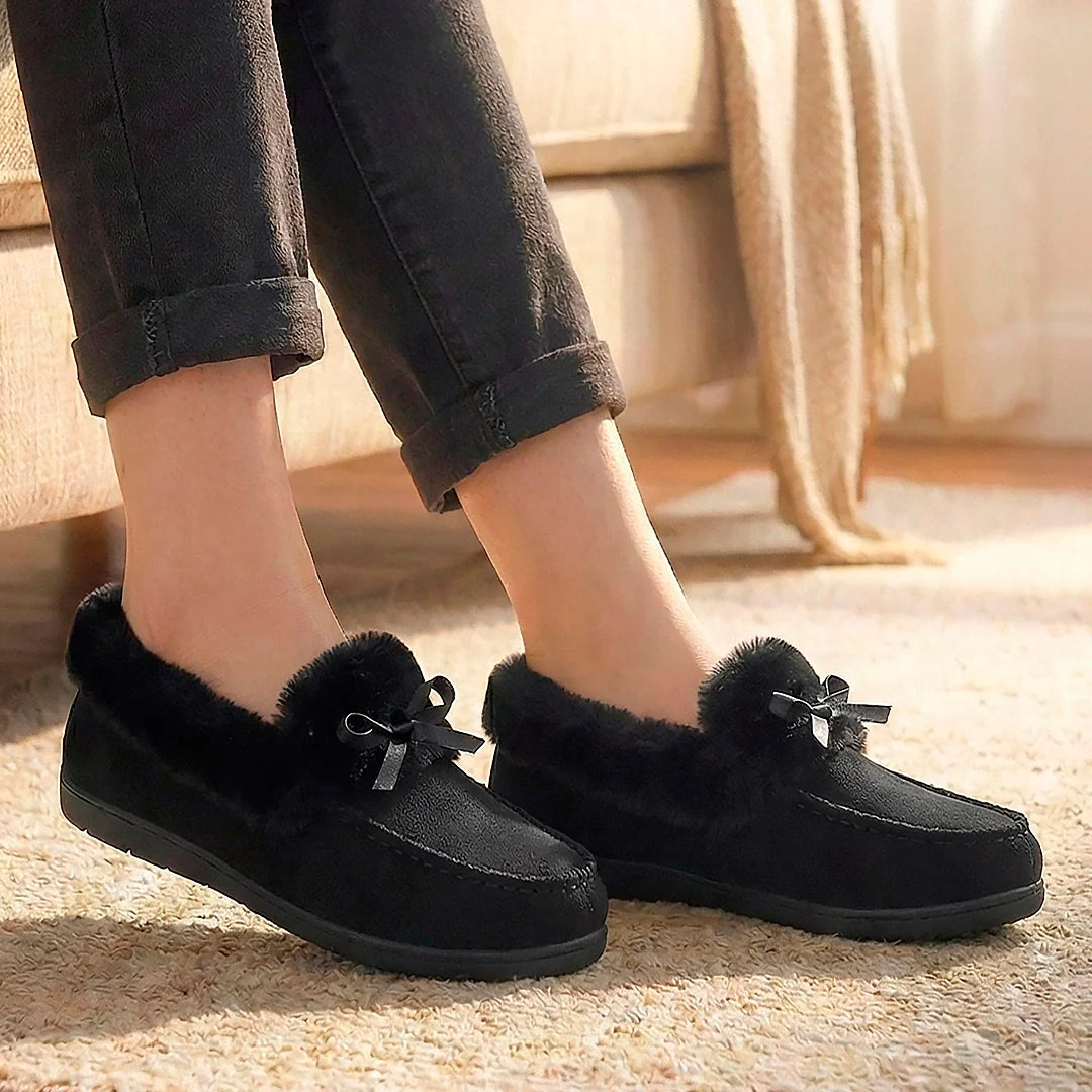 Damen Mokassins Clara Velours