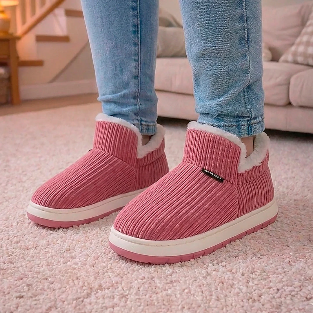 Wärmende Hausschuh-Booties
