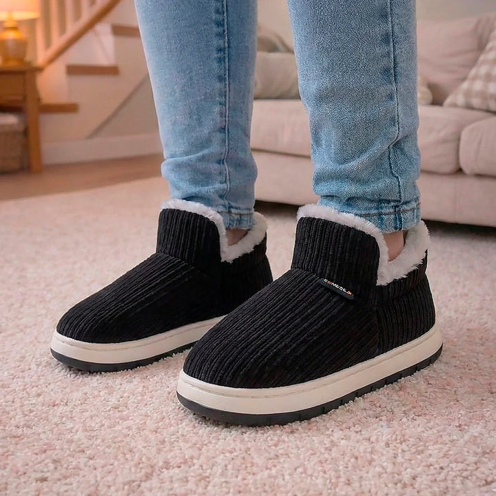 Wärmende Hausschuh-Booties